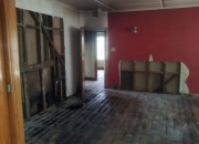 Fire damaged lounge